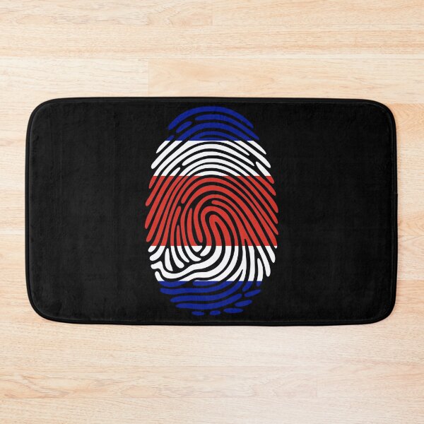 Item preview, Costa Rica Flag Fingerprint Identity | Costa Rican DNA Heritage Graphic designed and sold by NTGUILTY.