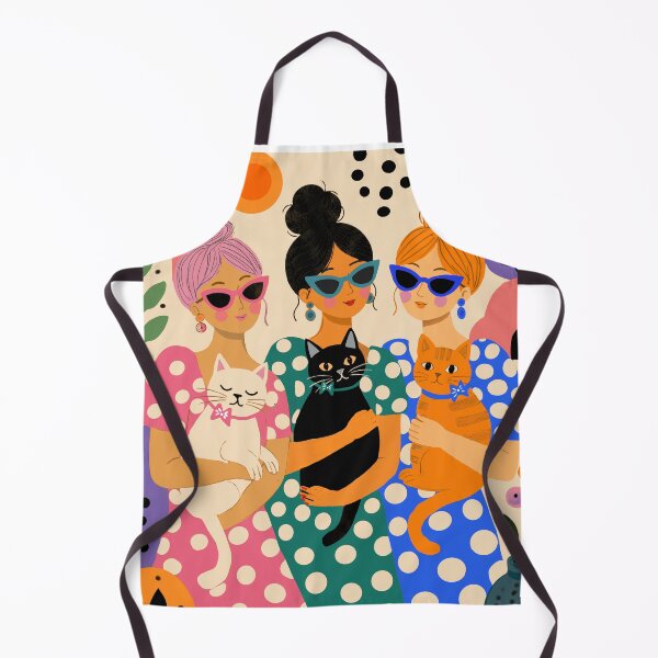 Item preview, Girls and Kitties designed and sold by NeuroArtGallery.
