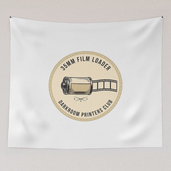 Item preview, 35mm Film Loader Darkroom Printers Club Analog Photography Badge designed and sold by TauqeerArts.