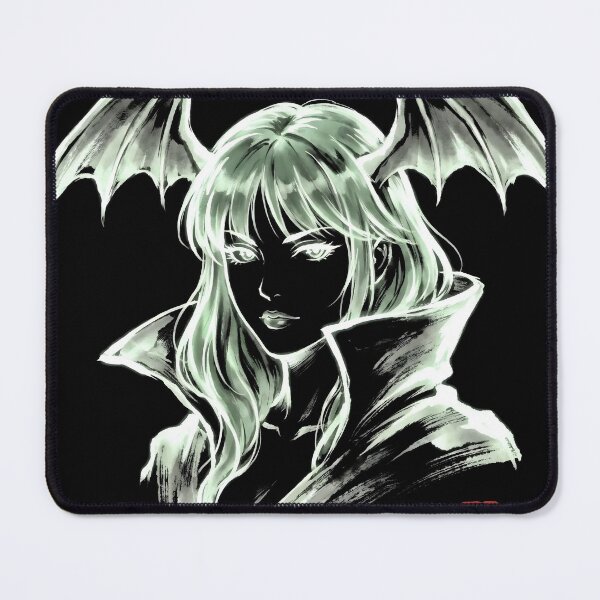 Item preview, Morrigan Aensland Darkstalkers Sumi-e Anime Gaming Shirt designed and sold by Senpaiwaves.