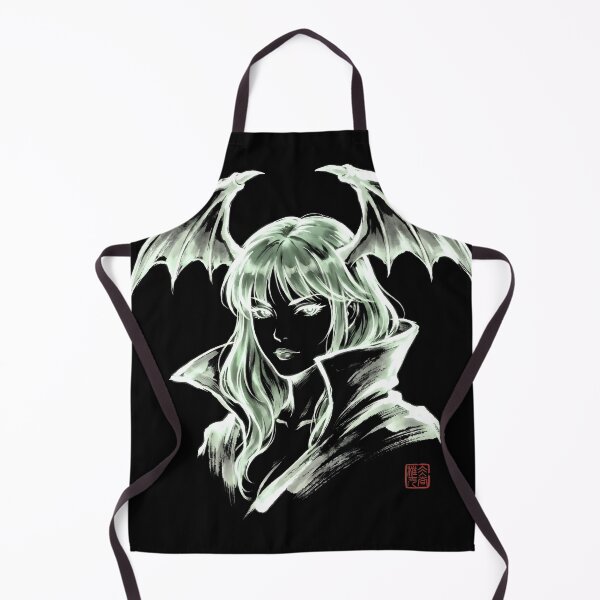 Item preview, Morrigan Aensland Darkstalkers Sumi-e Anime Gaming Shirt designed and sold by Senpaiwaves.