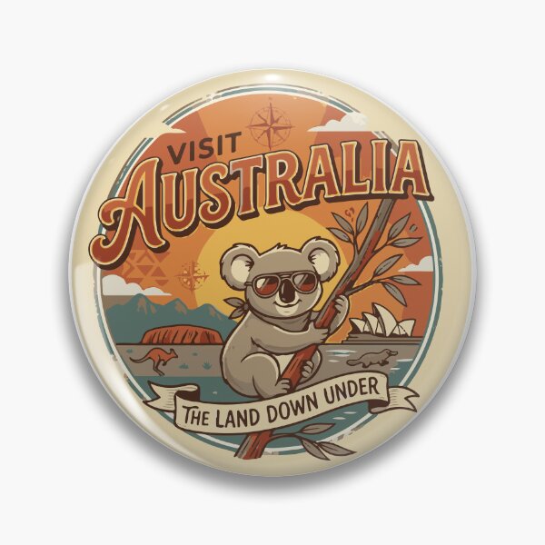 Item preview, Visit Australia - Australian Wildlife designed and sold by Wolagno.