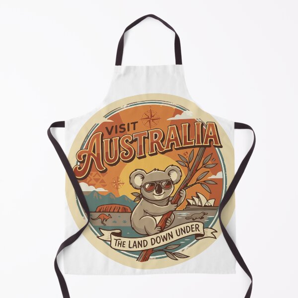 Aperçu de l'œuvre Visit Australia - Australian Wildlife créée et vendue par Wolagno.