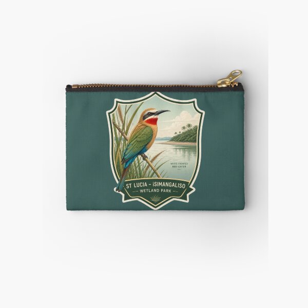 Item preview, St Lucia Bee‑Eater Shield – iSimangaliso Wetland Park Birding Emblem designed and sold by The Digital Compass.