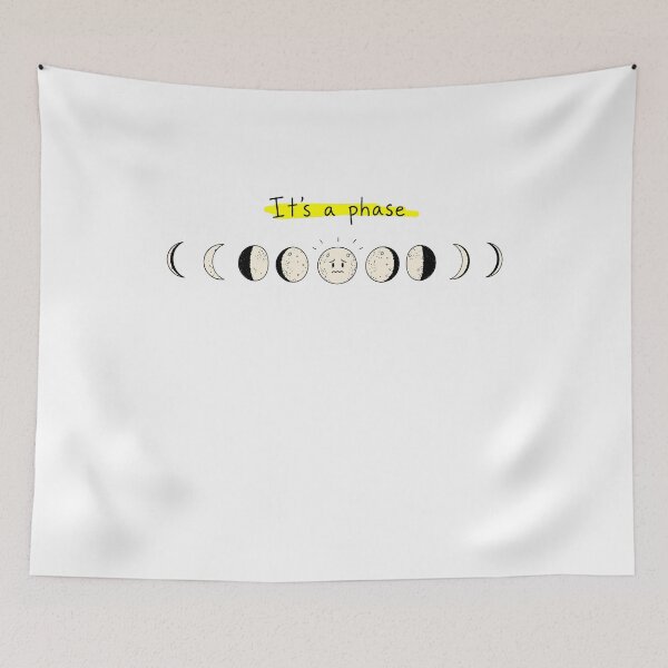 Item preview, Funny Moon Phases & Mental Health Humor designed and sold by SatyaYug.