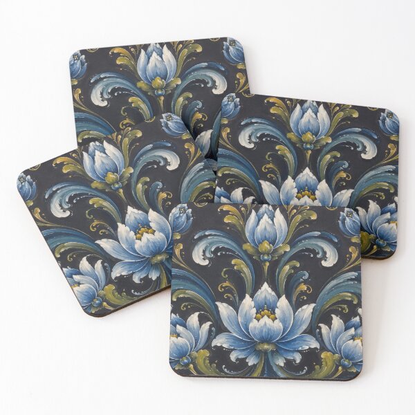 Item preview, Aceite de Rosemaling noruego, Telemark azul noruego Rosemaling  designed and sold by Owneysweet.