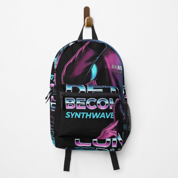 Item preview, Connor Detroit Become Human Synthwave Video Game Streetwear Tee designed and sold by Senpaiwaves.