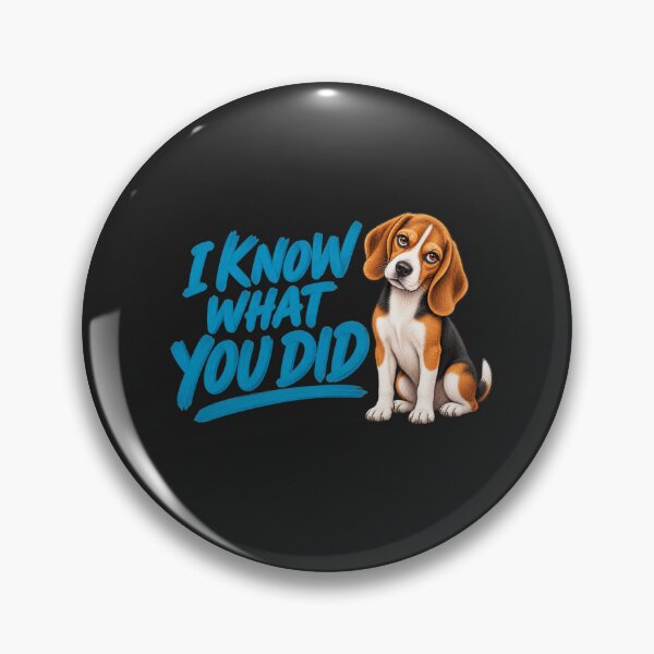 Item preview, I Know What You Did Funny Beagle Dog Humor designed and sold by AdicretorDesign.