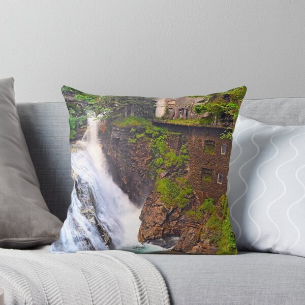 Item preview, Majestic Gasteiner waterfall and historic architecture in Bad Gastein, Austria designed and sold by goceris.