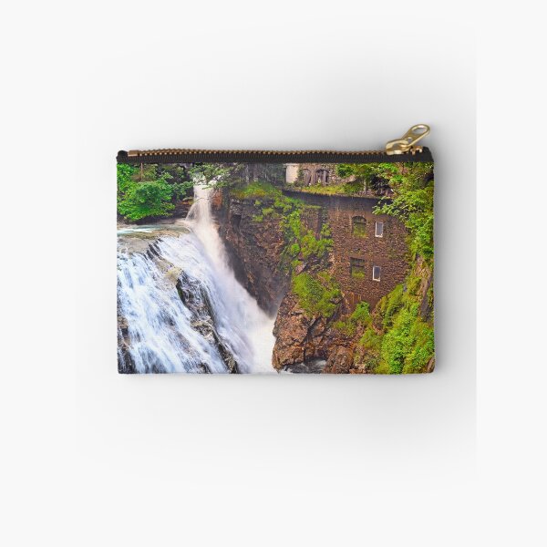 Item preview, Majestic Gasteiner waterfall and historic architecture in Bad Gastein, Austria designed and sold by goceris.