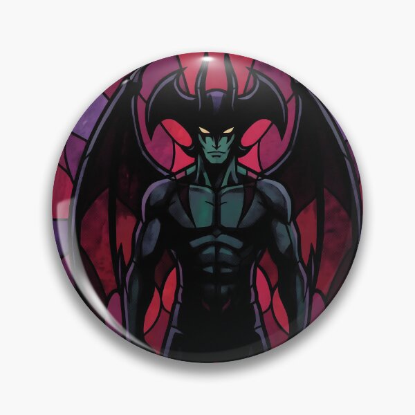Artikelvorschau, Akira Fudo Devilman Stained Glass Gamer Grafik-T-Shirt entworfen und verkauft von Senpaiwaves.