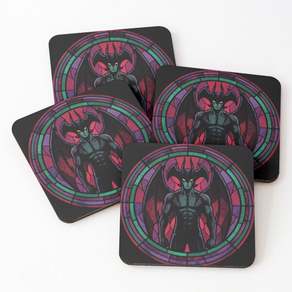 Item preview, Akira Fudo Devilman Stained Glass Gamer Graphic Tee designed and sold by Senpaiwaves.