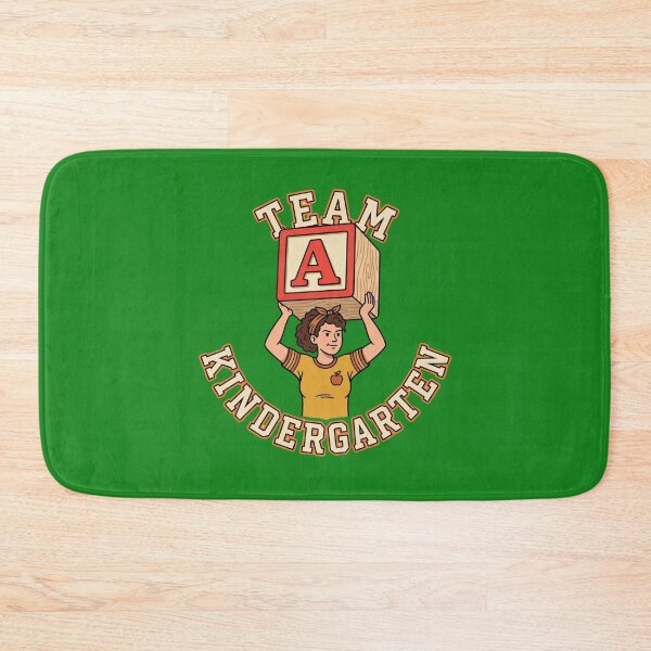 Item preview, Team Kindergarten Strong Teacher Lifting Alphabet Block designed and sold by Rare By Hero.