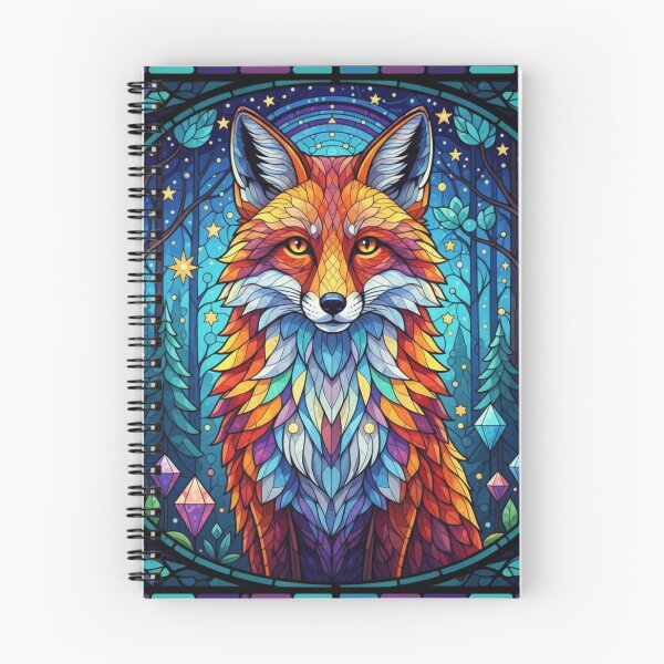 Item preview, Stained glass fox designed and sold by AnonimusDesigns.