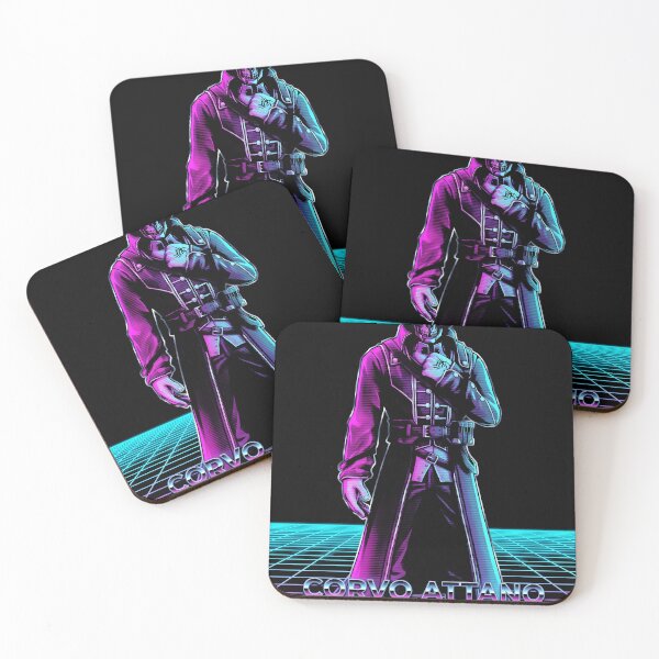 Item preview, Corvo Attano Dishonored Synthwave Anime Gaming Shirt designed and sold by Senpaiwaves.