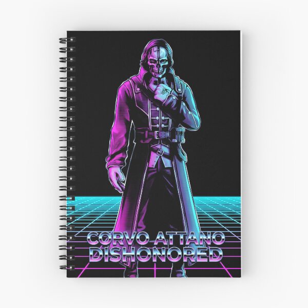 Item preview, Corvo Attano Dishonored Synthwave Anime Gaming Shirt designed and sold by Senpaiwaves.