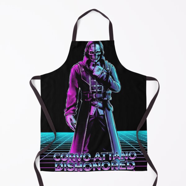 Item preview, Corvo Attano Dishonored Synthwave Anime Gaming Shirt designed and sold by Senpaiwaves.