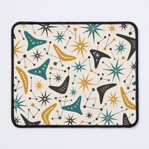 Item preview, Atomic Age Starburst Seamless Pattern | Vintage Mid Century Modern Repeat Design designed and sold by StickyGuys.