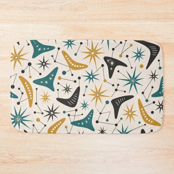 Item preview, Atomic Age Starburst Seamless Pattern | Vintage Mid Century Modern Repeat Design designed and sold by StickyGuys.