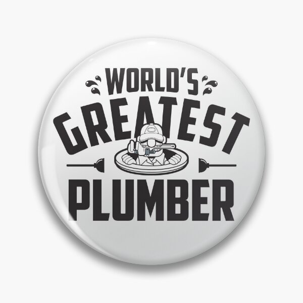 Item preview, World's Greatest Plumber  designed and sold by Vector-Artist.