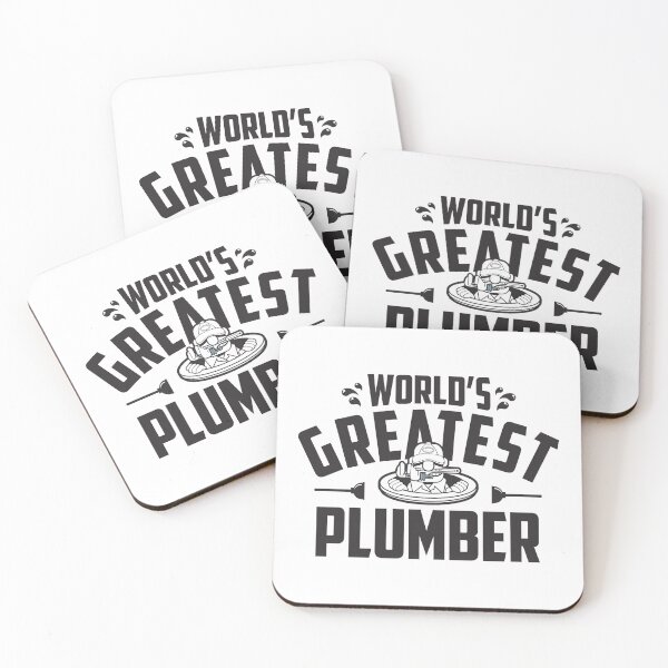 Item preview, World's Greatest Plumber  designed and sold by Vector-Artist.