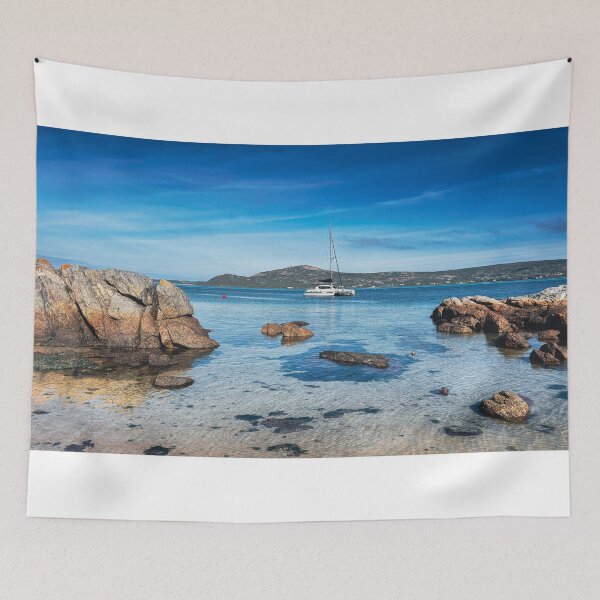 Item preview, Coastal Bay with Anchor Catamaran designed and sold by Faith Based Decor .