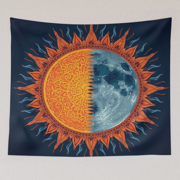 Item preview, Between Sun and Moon designed and sold by AbstractAnom.