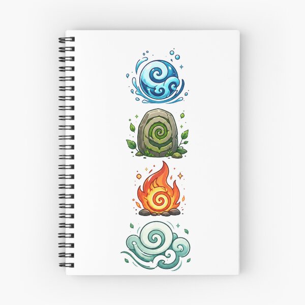 Item preview, Four Elements Water Earth Fire Air Elemental Symbol Graphic designed and sold by ucpstudio.