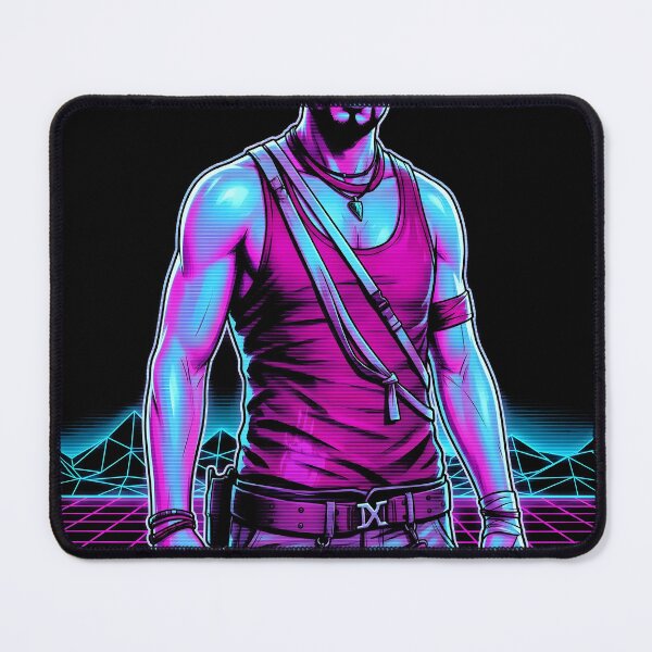Item preview, Vaas Montenegro Far Cry 3 Synthwave Gamer Graphic Tee designed and sold by Senpaiwaves.