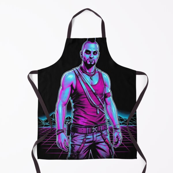 Item preview, Vaas Montenegro Far Cry 3 Synthwave Gamer Graphic Tee designed and sold by Senpaiwaves.