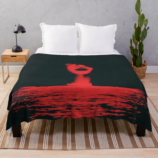Item preview, Crimson Veil Over Dark Waters designed and sold by ClubVacay.