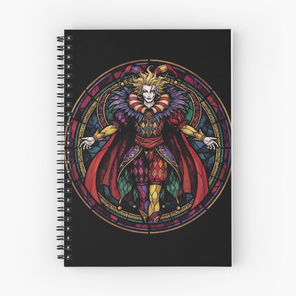 Item preview, Kefka Laughing Final Fantasy VI Stained Glass Anime Gaming Shirt designed and sold by Senpaiwaves.