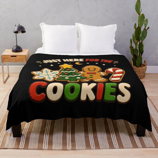 Item preview, Just Here for the Cookies Holiday Design Xmas designed and sold by rafaeltto.