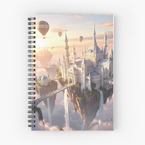 Item preview, Airship Parade Above a City in the Clouds designed and sold by Fanta-sticky.