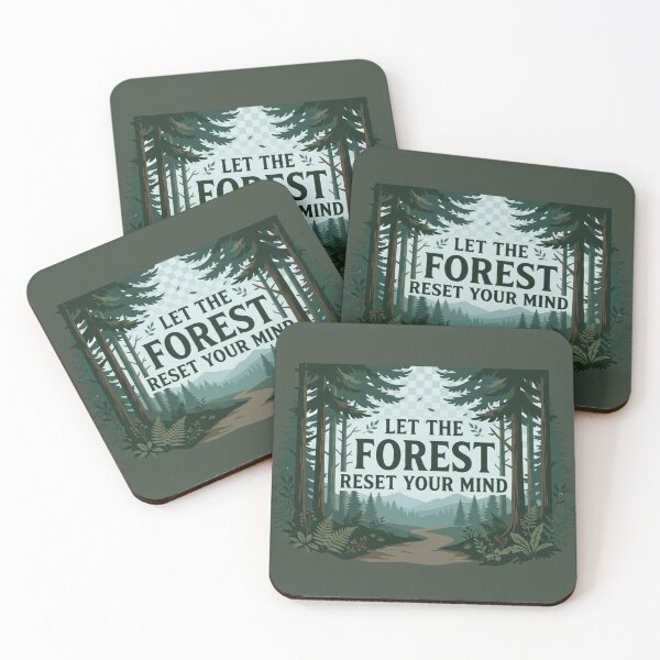 Item preview, Let the Forest Reset Your Mind designed and sold by Amr Darwish Graphic designer.