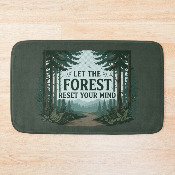 Item preview, Let the Forest Reset Your Mind designed and sold by Amr Darwish Graphic designer.