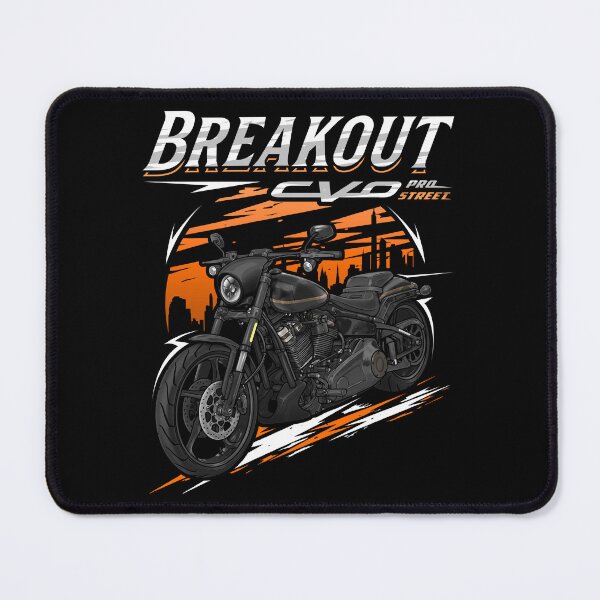 Item preview, Motorcycle Breakout FXSE CVO Pro Street 2016-2017 Starfire Black for Motorcycle Riders designed and sold by MotoApparelHub.