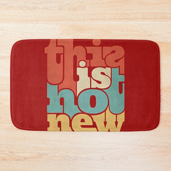 Item preview, This Is Not New - Retro Vintage 70s Groovy Typography designed and sold by michaelromsi.