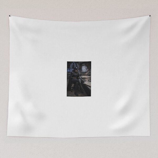 Item preview, Hero in Black Cape Inspecting Giant Mosquito designed and sold by CathryneDelamort.