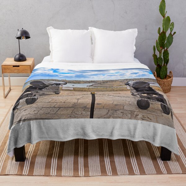 Item preview, Historic black cannons at Upper Barrakka Gardens overlooking Fort St Angelo in Malta designed and sold by goceris.