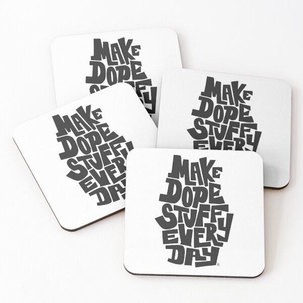 Item preview, Make Dope Stuff Every Day - Streetwear Typography Art designed and sold by michaelromsi.