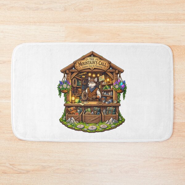 Item preview, The Mountain’s Call | Explorer Gear & Provisions | Enchanted Woodland Adventure Shop designed and sold by MrDev.