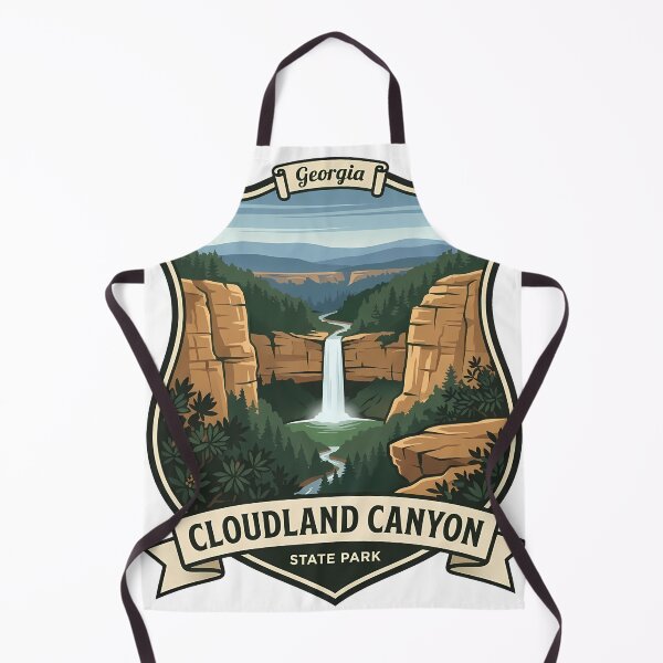 Item preview, Cloudland Canyon State Park Georgia Sticker designed and sold by DetourDgn.