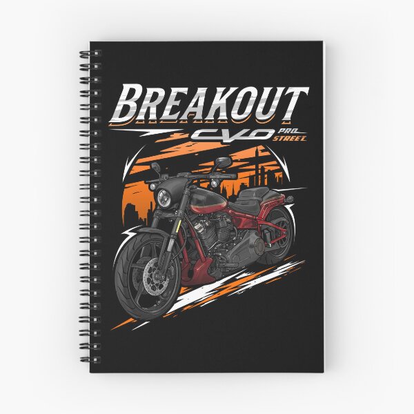 Item preview, Motorcycle Breakout FXSE CVO Pro Street 2017 Scorched Apple & Starfire Black for Motorcycle Riders designed and sold by MotoApparelHub.