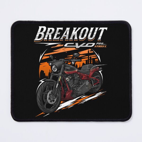 Item preview, Motorcycle Breakout FXSE CVO Pro Street 2017 Scorched Apple & Starfire Black for Motorcycle Riders designed and sold by MotoApparelHub.