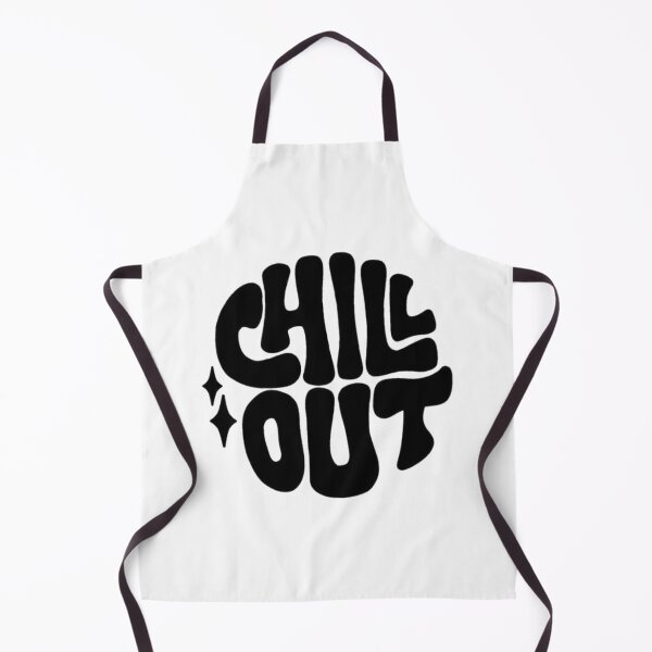 Item preview, Retro Groovy Chill Out Typography with Stars designed and sold by michaelromsi.
