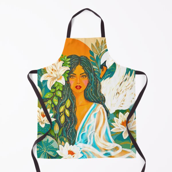Item preview, Woman and Swan designed and sold by NeuroArtGallery.