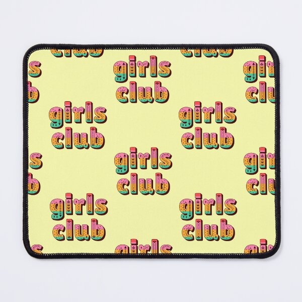 Item preview, Girls Club saying, typography, folk art, friendship designed and sold by Mauswohn.