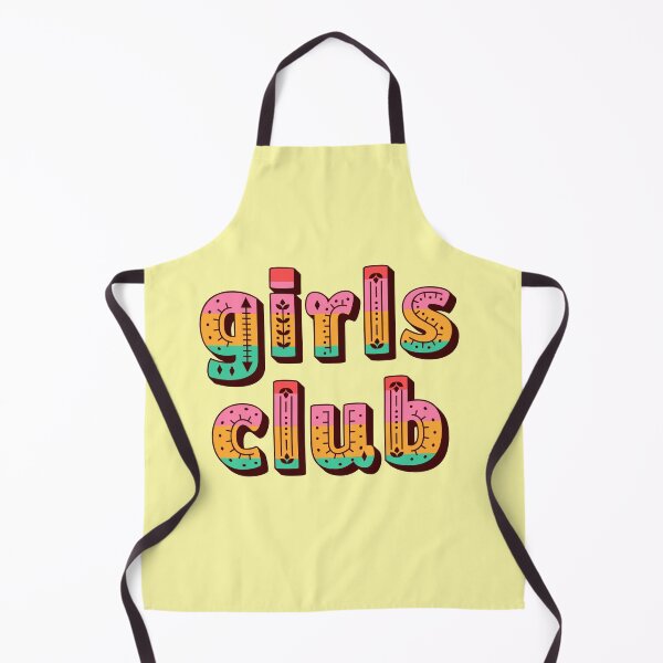 Item preview, Girls Club saying, typography, folk art, friendship designed and sold by Mauswohn.