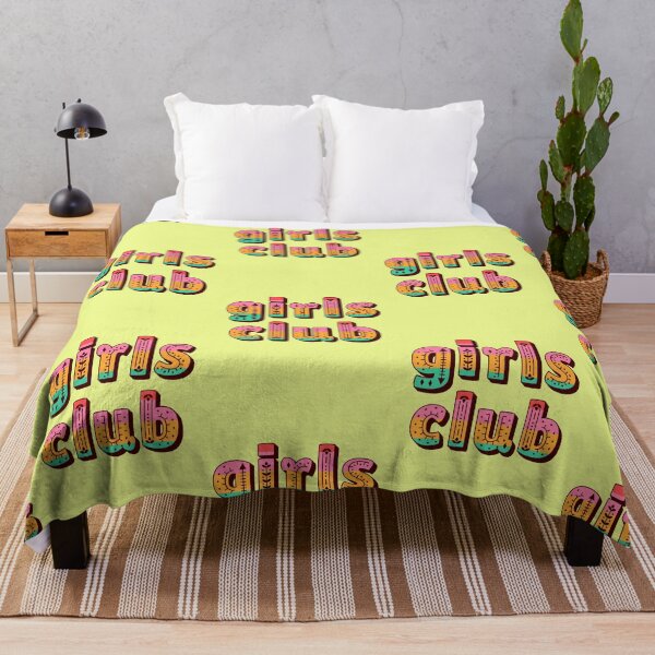 Item preview, Girls Club saying, typography, folk art, friendship designed and sold by Mauswohn.